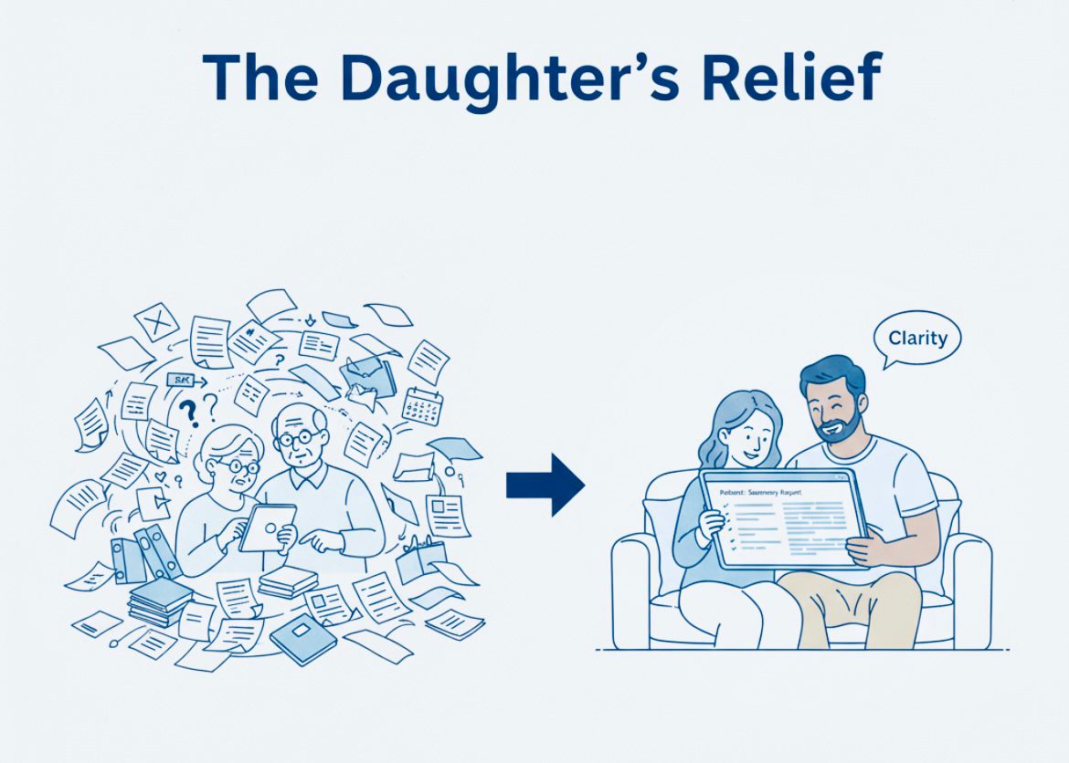 Person with medical wristband