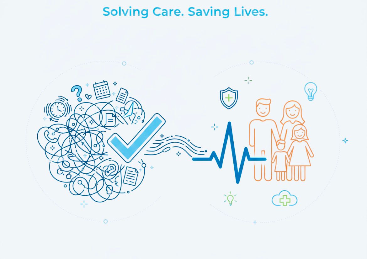Solving care path illustration